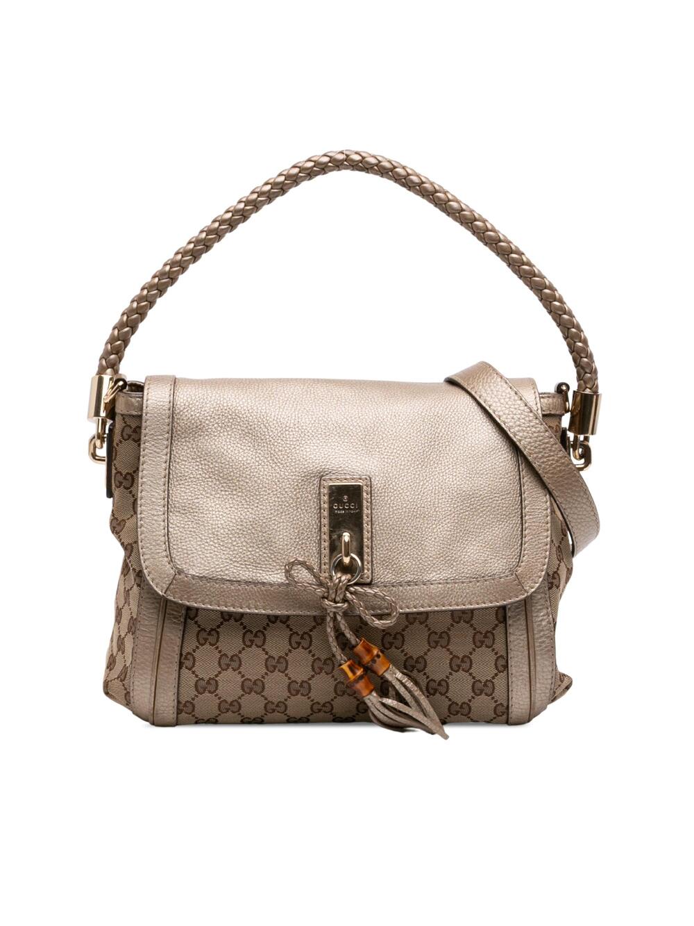 Gucci Bella Flap Shoulder Bag Gg Canvas #375990G80B